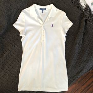 Ralph Lauren Classic Button-Up Short Dress